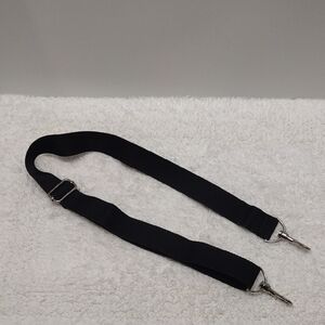 Black Strap Adjustable 22 1/2" - 43" Long x 1 1/4" Wide #B-09